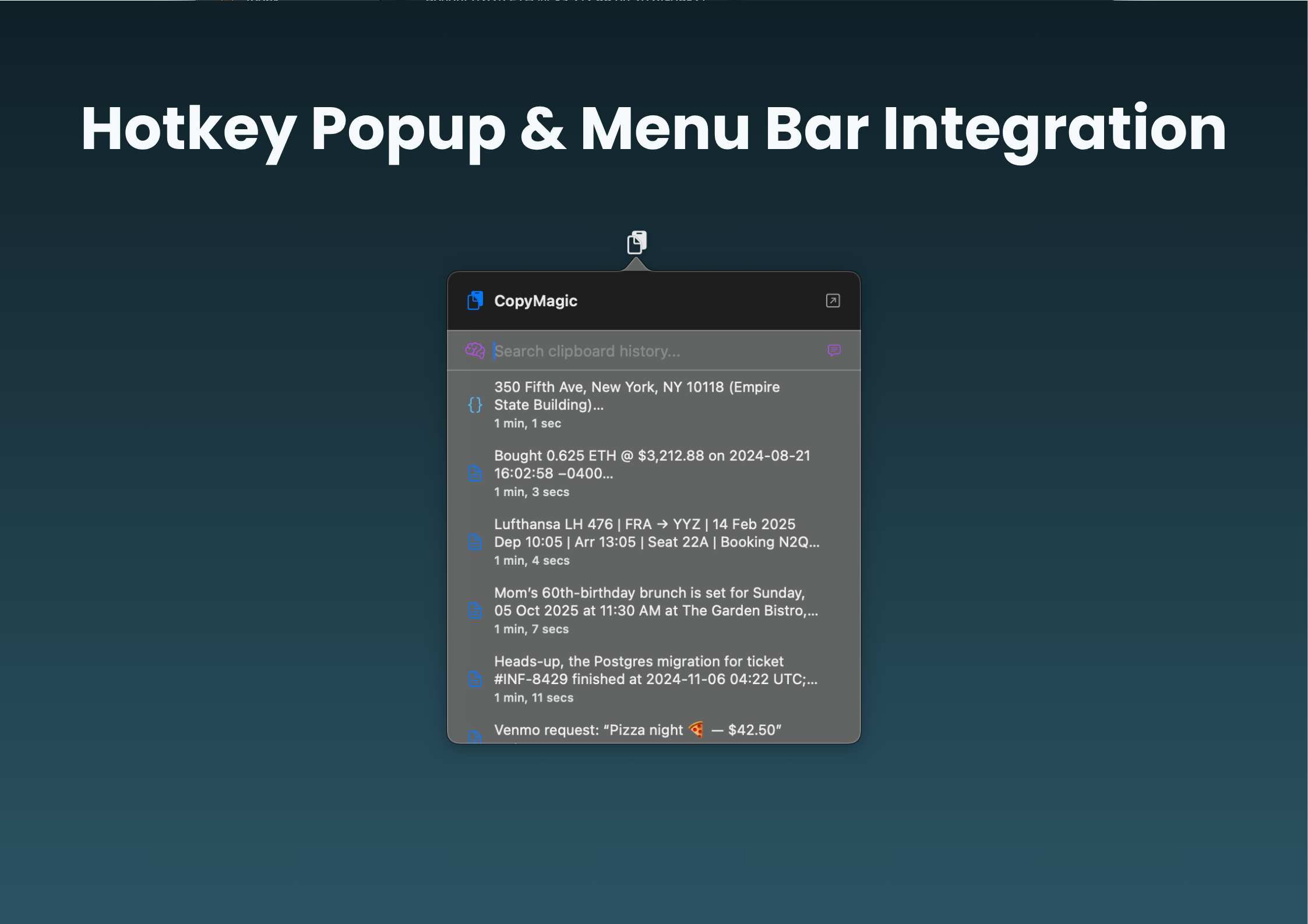 CopyMagic features