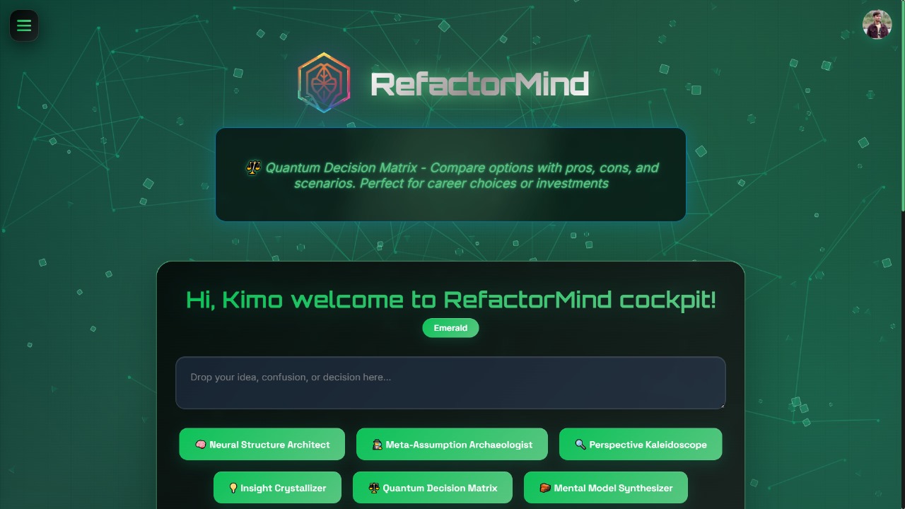 RefactorMind features