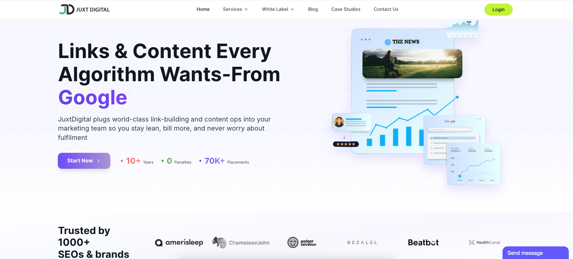 JuxtDigital features