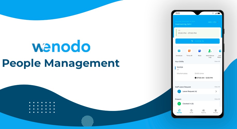 Wenodo People Management features